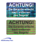 Preview: Hologramm VOID - Sicherheitsetiketten "ACHTUNG!" auf Rolle - 40 x 20 mm - 1000 Stück - außen